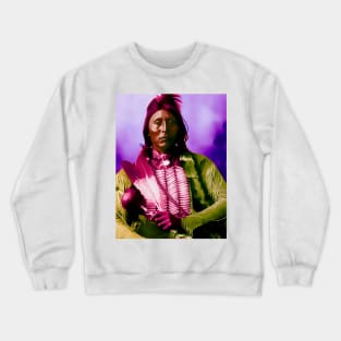 Ah-Keah-Boat (aka Jim Two Hatchet) - Kiowa 2 Crewneck Sweatshirt